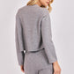 Downtown L/SLV Knit Top