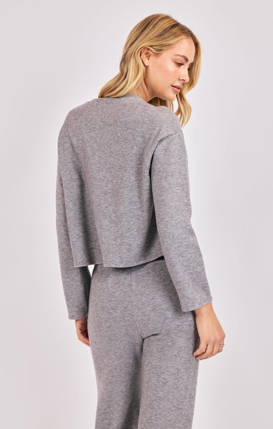 Downtown L/SLV Knit Top