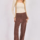 High Square Neck L/SLV Knit Top