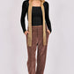 High Square Neck L/SLV Knit Top