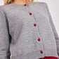 Leighton Heart Button Cardi