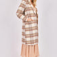 Plaid Long Coat