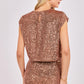 Sky High Sequin Top