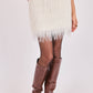 Fringe Mini Skirt