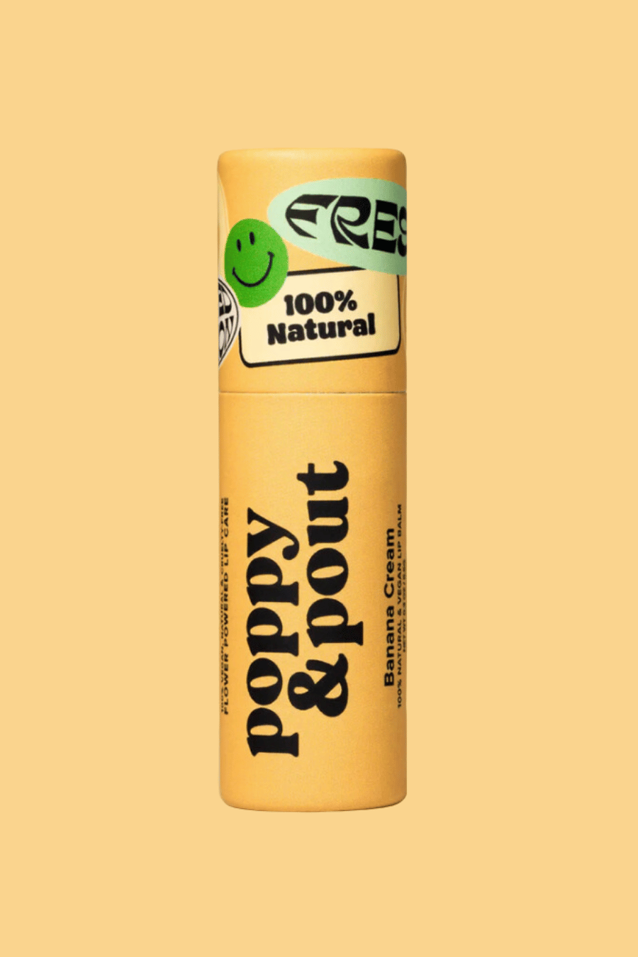 POPPY + POUT "Sunny Daze" Banana Cream Lip Balm