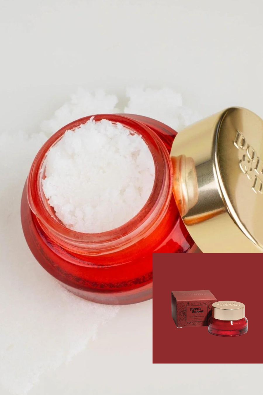 POPPY + POUT Cinnamint Lip Scrub