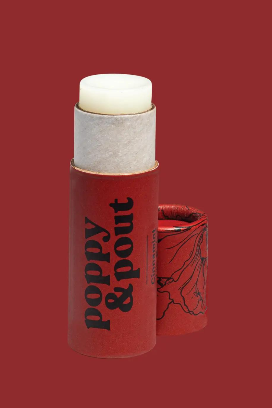 POPPY + POUT Cinnamint Lip Balm