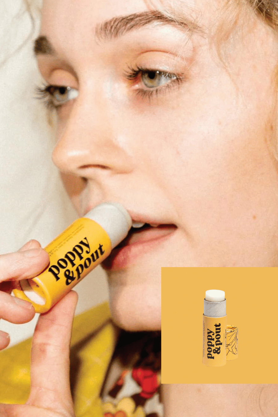 POPPY + POUT Lemon Bloom Lip Balm